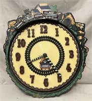Vintage Lionel clock.