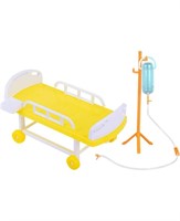 Hospital Bed Infusion Bottle Toys Mini Bed
