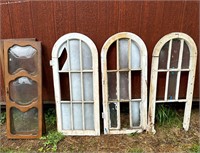 Antique Architectural Windows Lot