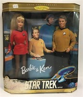 Barbie And Ken Star Trek In Box