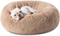 Bedsure Calming Dog Bed for Small Dogs - 23 Inches
