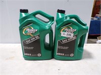 2 QUAKER STATE 5W-30 ENGINE OIL 1.25 GAL JUGS