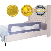 Bed / Crib Safety Guard Rail, Extra Long for Toddl