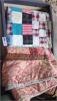 vintage handmade baby quilts