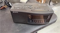 Sony Am/FM Alarm Clock