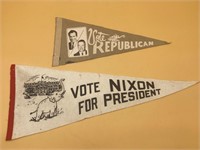 Nixon Campaign Pennants