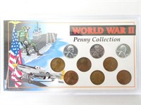 World War II Penny Collection