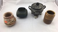 Stone Vase and Ceramics