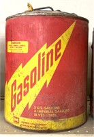 Vintage 5 gallon gasoline can