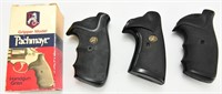 (3) Pachmayr Handgun grips Rubber - Smith & Wesson