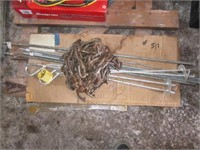 Chain, Metal Tie Downs, Ready Rods