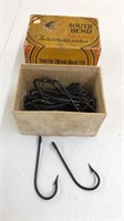 Old South Bend Reel Box with Big Hooks