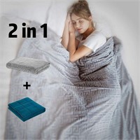 Weighted Blanket with Cover Set