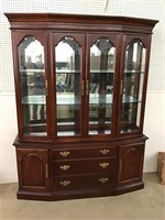 Incredible Bernhardt China Cabinet with 3 Drawers