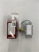 LUTRON MAESTRO DUAL DIMMER FOR INCANDESCENT AND