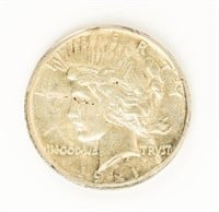 Coin 1921-(P) Peace Dollar - AU