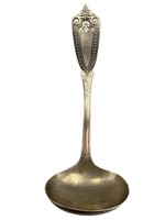 Whiting Sterling Ivy Pattern Gravy Ladle