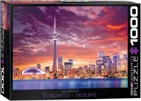 Eurographics Toronto Skyline Puzzle, 1000pcs