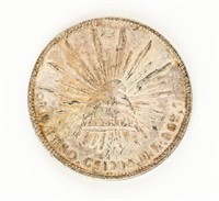 Coin 1904 Un Peso Mexico Libertad Silver Coin-Ch