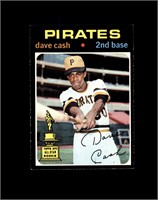 1971 Topps #582 Dave Cash EX to EX-MT+