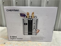 NEW Chefman 2 Slice Digital Toaster