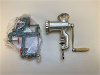 Apple Peeler/Corer and Meat Grinder