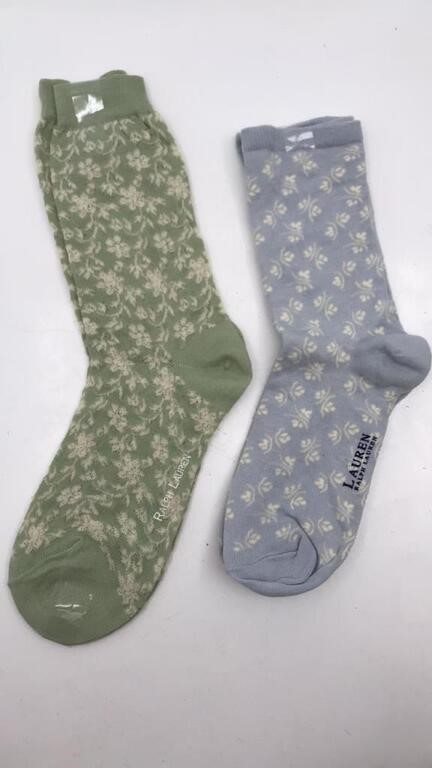 2pr Nwot New Ralph Lauren Ladies Socks
