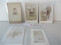 LOT OF 5 GRAND VALLEY CABINET CARDS