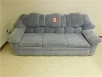 Lot 195  Blue Couch.