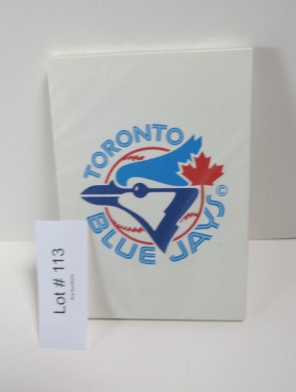 PACK OF1988  LARGE BLUE JAYS PICTURE CARDS