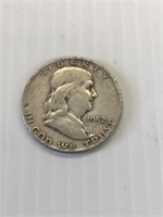 1952-D Franklin Half