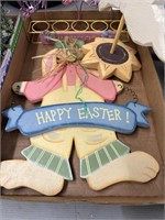 Flat of Easter decor
