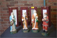 Porcelain Santas of the World Grandeur Noel