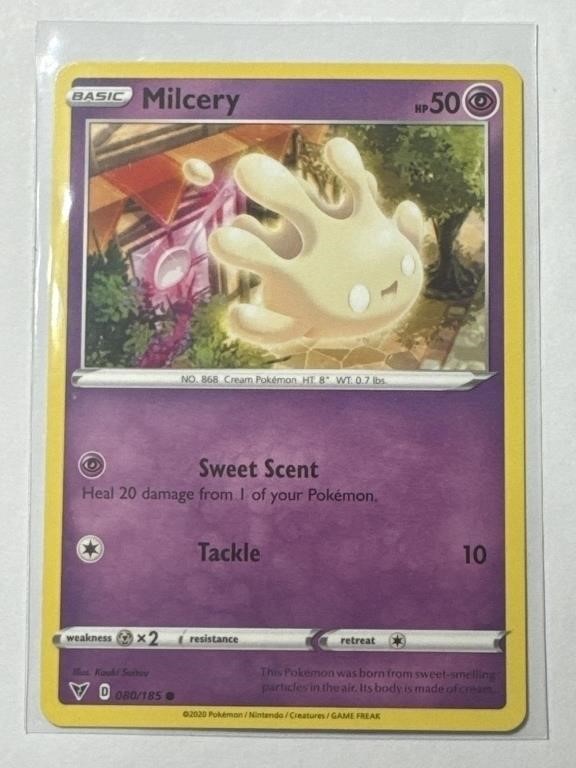 Pokémon TCG Milcery Vivid Voltage 080/185!