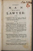 Book: 1755, Every Man His Own Lawyer