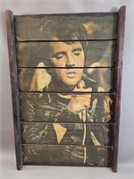 *Elvis Presley Grape Art Print & '87 Framed Sketch