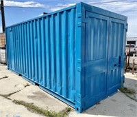 20ft Conex Storage Container (Blue)