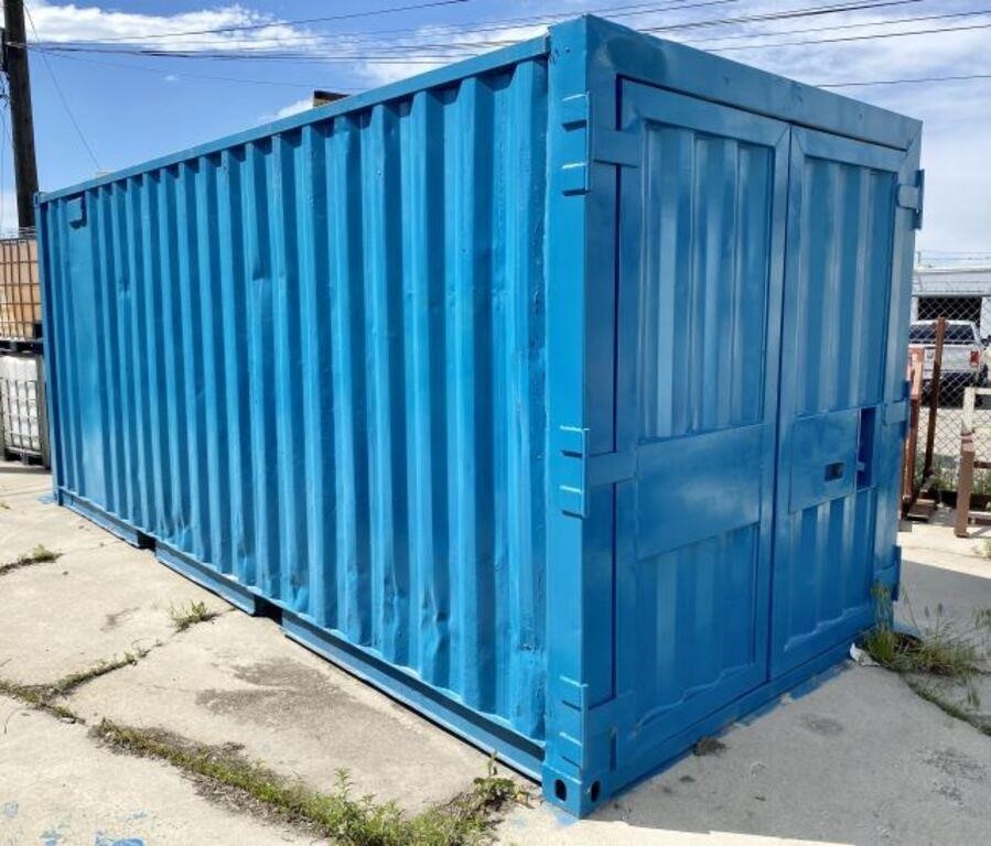 20ft Conex Storage Container (Blue)