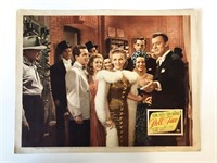 Doll Face original 1945 vintage lobby card