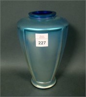 Fenton? Blue Favrene Deco Style Contemporary Vase