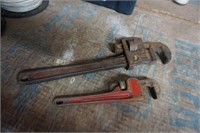 Two Pipe Wrenches