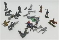 23 Lead/Metal Figures - 1" to 2" in Height
