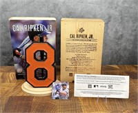 Cal Ripken Jr Hall Of Fame Number Signed