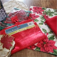 Table cloths, table runners, place mats, etc.