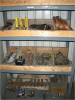 Assorted Valves/Boiler Parts - contents of