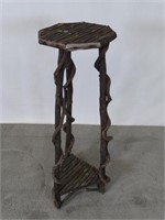 NATURAL WOOD FERN STAND