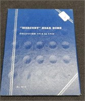 1916 - 1945 Whitman Mercury Dime Folder