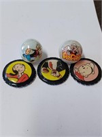 Popeye Adv. Lot- Marbles and More