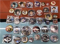 Anime button pins