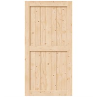 EaseLife 42in x 84in Sliding Barn Wood Door,Interi
